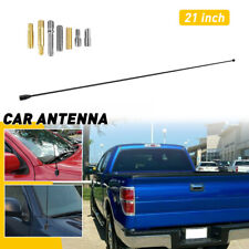 21 Inch Car Auto Antenna Mast Power Fmam Stereo Radio Aerial Black Universal