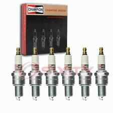 6 Pc Champion Iridium Spark Plugs For 1987-2000 Plymouth Grand Voyager 3.0l Px