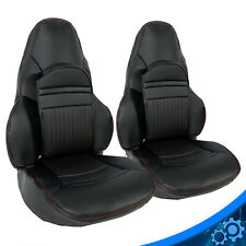 For Chevy Corvette C5 1997-04 Custom Compatible Front Full Seat Covers