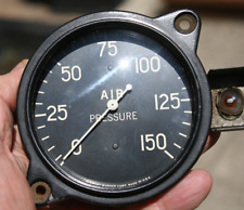 Stewart Warner Vintage 150 Lbs Air Pressure Gauge