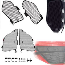 For Corvette C8 Side Vent Intake Mesh Grille Insert Front Grill Guard 2020-2024