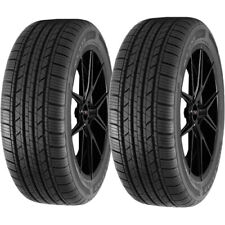 Qty 2 22545r18 Milestar Ms932 Sport 95v Xl Black Wall Tires
