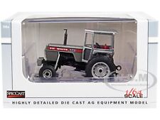 White 2-110 Wf Tractor Wcab Brushed Metal 164 Diecast Model By Speccast Sct907
