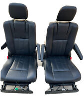 2012 Chrysler Town Country 2nd Row Black Leather Seats Stow-n-go