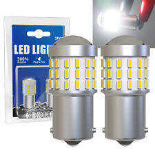 1156 7506 Reverse Backup Light Bulbs White 6000k Drl Turn Signal Lights P21w