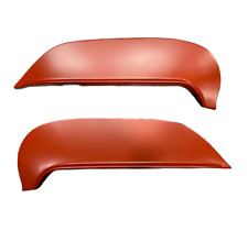 Pair Fender Skirts W Rubber Clamps For 1962 Chevy Impala Bel Air Biscayne