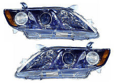 For 2007-2009 Toyota Camry Headlight Halogen Set Driver And Passenger Side