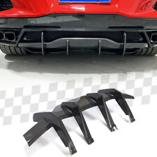 Rear Bumper Diffuser Real Carbon Fiber For 2020-2024 Chevy Corvette C8 Stingray