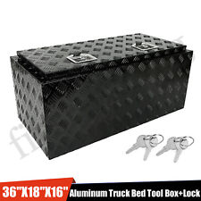36 Aluminum Truck Underbody Tool Box Trailer Rv Tool Storage Under Bed W Lock