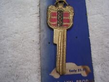 1940s 1950 S Dodge  Key Chain Key Blank Vintage Never Used