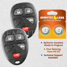 2 For 2005 2006 2007 2008 Chevrolet Uplander Replacement Remote Suv Keyless 4b