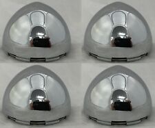 4 Cap Deal Weld Racing 614-3625 Chrome Wheel Rim Center Cap With Snap Wire