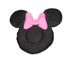 Minnie Mouse Infant Car Seat Head Rest Cover 12 Black Pink Pillow Baby Comfort