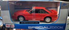 2024 Maisto 1-24 1993 Ford Mustang Svt Cobra Red Foxbody Special Edition Mint