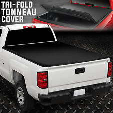 For 14-18 Silverado Sierra 8 Bed Tri-fold Adjustable Soft Trunk Tonneau Cover