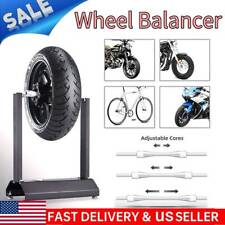 Portable Motorcycle Bicycle Bike Wheel Balancer Tool Rim Tire Balancer Stand