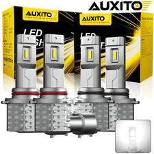 9005 9006 Led Headlights Kit Combo Bulbs 6500k High Low Beam Super White Bright