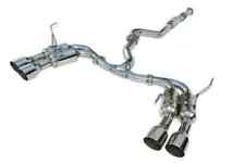 Invidia Gemini R400 Stainless Catback Exhaust W Polished Quad Tips For 2022 Wrx