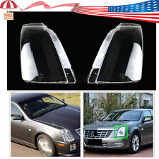 A Pair Front Headlight Lens Housing Sealant Glue For Cadillac Sts 2005-2011