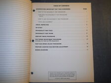 1987 Dodge Plymouth 2.6l Caravan Voyager Ram Driveability Test Procedure Manual