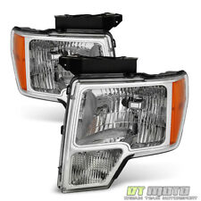 2009-2014 Ford F150 F-150 Replacement Headlights Headlamps 09-14 Pair Leftright