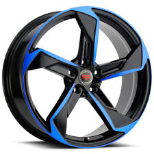 Revolution Racing R20 18x8 5x4.5 40mm Blackblue Wheel Rim 18 Inch