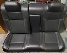 Rear Seats Black Leather Challenger Charger