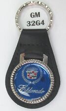 Blue Eldorado 32g3 Cadillac Leather Chrome Key Ring 1952 1953 1954 1955 1956