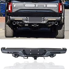 Raptor Style Rear Bumper Compatible With Ford F150 2015-2020with Brake Light