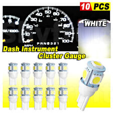 Dash Instrument Cluster White Led Lights Kit Fits 87-95 Jeep Wrangler Yj