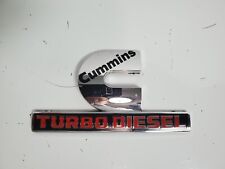2013-2018 Dodge Ram 2500 3500 Cummins Turbo Diesel Emblem Badge Oem
