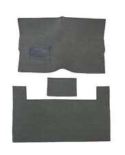 Plymouth P15 Deluxe Front And Rear Carpet Kit 1946-1948 2 Door Black Grey Tan