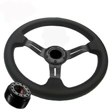 Mirage Mitsubishi Eclipse Galant Montero Concave Blk Steering Wheel Adapter Hub