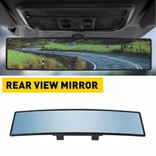 Angle View Panoramic Wide Angle Car Rear View Mirro Mirror Lens 270mm Blue Tint