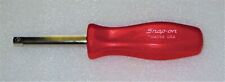 New Snap-on 14 Driver - Tm4csar Red Hard Handle 14 Shank Driver New