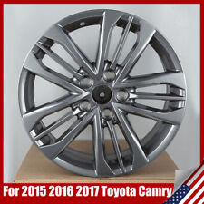 New 17 Grey Alloy Replacement Wheel Rim For 2015 2016 2017 Toyota Camry 75171