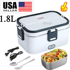 110v Electric Heating Lunch Box Portable For Car Office Food Warmer Container Us