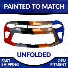 New Painted 2016-2018 Chevrolet Camaro Ss Unfolded Front Bumper
