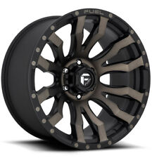4-new 18 Fuel D674 Blitz Wheels 18x9 8x170 -12 Matte Black Tint Rims 125.1