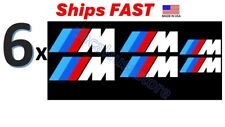 6 X Bmw M Caliper Decals - Heat Resistant - Free Shipping