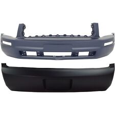 Bumper Cover For 2005-2009 Ford Mustang Front And Rear Fits Pony Package