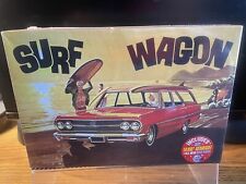 Amt 125 1965 Chevy Chevelle Surf Wagon Model Rare Hard To Find Build It 4-ways