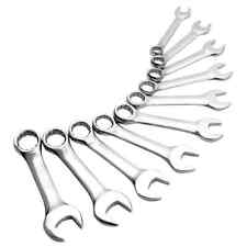 Sunex Tools Metric Stubby Combination Wrench Set 10-piece