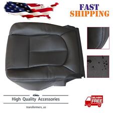 For 2011-2016 Ford F250 Super Duty Driver Bottom Perforated Leather Seat Cover