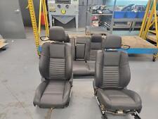 2012 Dodge Challenger Complete 2 Row Seat Set Leather Electric Oem 11 12 13 14
