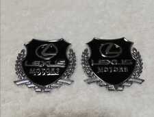 Lexus Silver 3d Emblem Ls Gs Isf Rcf Rx Nx Ct Lc Ux Sc430 Toyota Aristo Crown