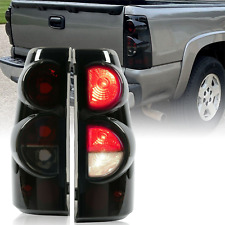 Tail Lights Pair Lamps Black Smoke For Chevy Silverado 1500 2500 3500 1999-2006