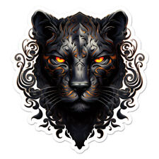 Cool Black Panther Cat Vinyl Decal Sticker Indoor Outdoor 3 Sizes 11216