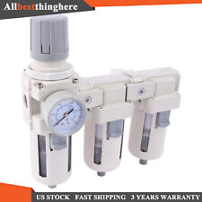 12 Npt Air Pressure Regulator Air Dryer Filter Compressed Water Trap Separator