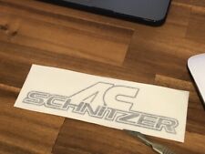 Ac Schnitzer Decal For Bmw Z4 Matte Black Tuning Performance Modification